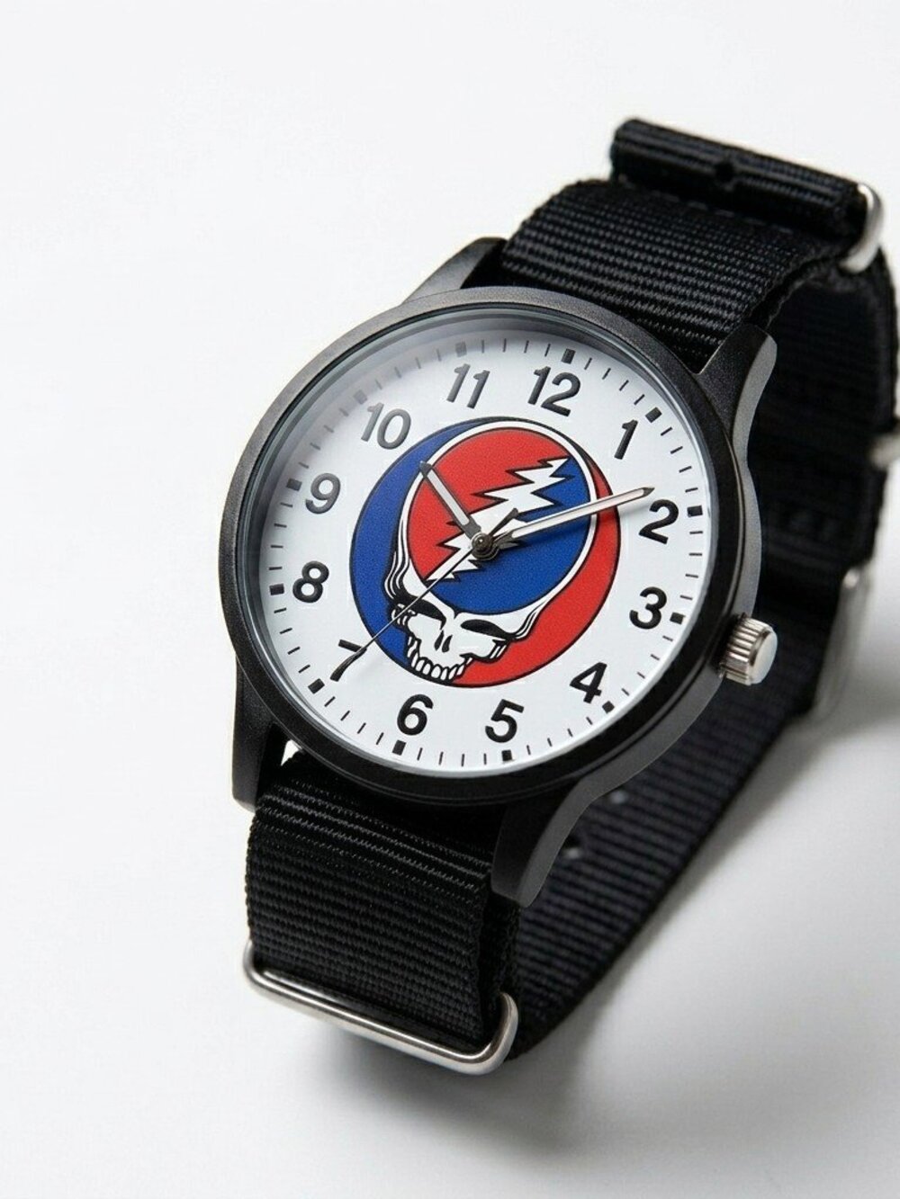 Grateful Dead Ltd Edition 2.0 Analog Watch Black Band Luminous Hands Brand New